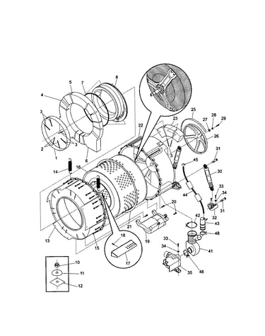 Drum/motor