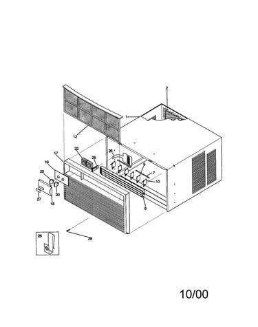 Cabinet front and wrapper
