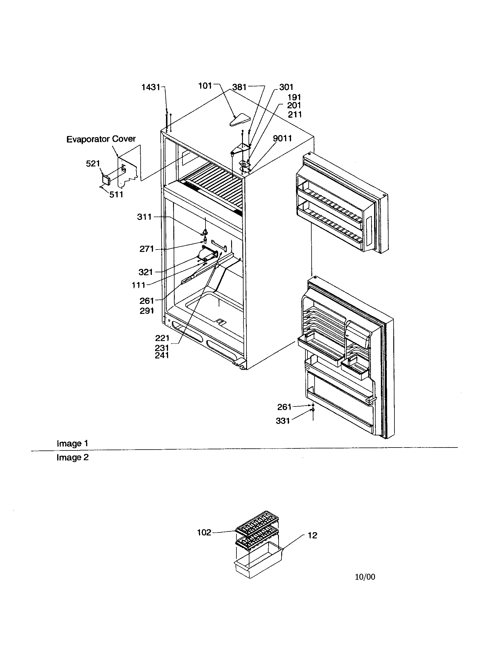 DOOR, HINGES, AND ACCESSORIES