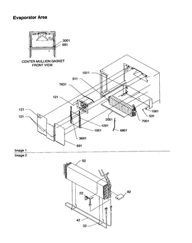 Evaporator area