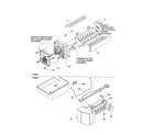 Amana DRT2102AW-PDRT2102AW0 icemaker assembly diagram