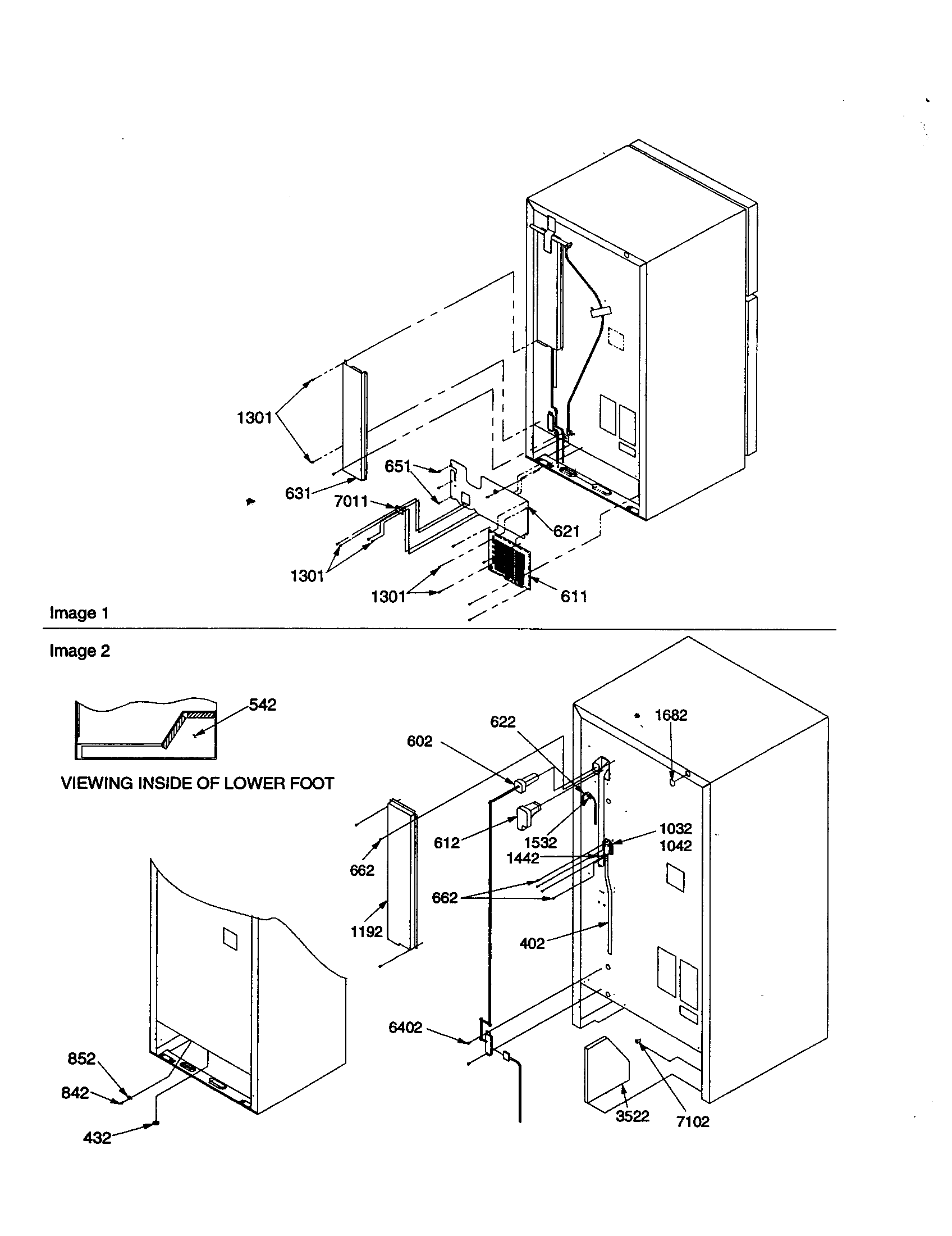 Cabinet back