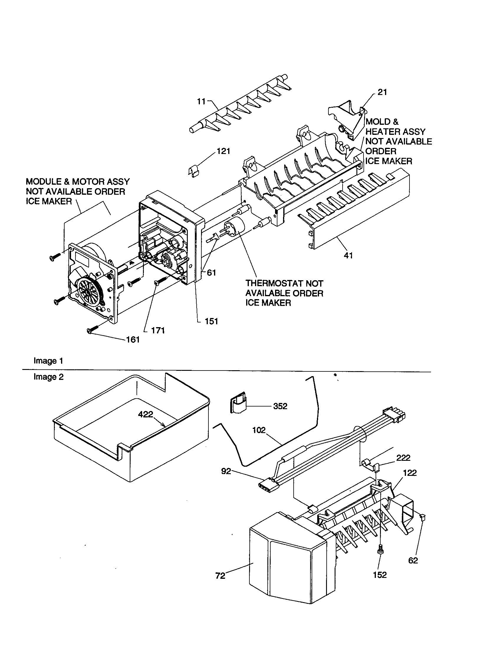 Icemaker assembly