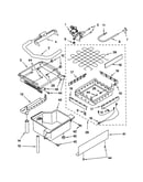 Evaporator/ice cutter grid