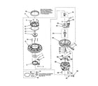 Whirlpool DP920PFGY4 pump and motor diagram