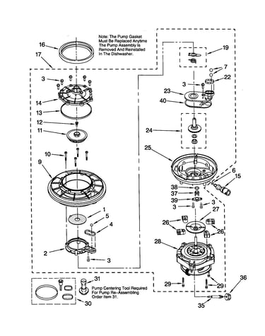 Pump and motor