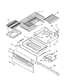 Warming drawer and broiler