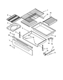Drawer and broiler