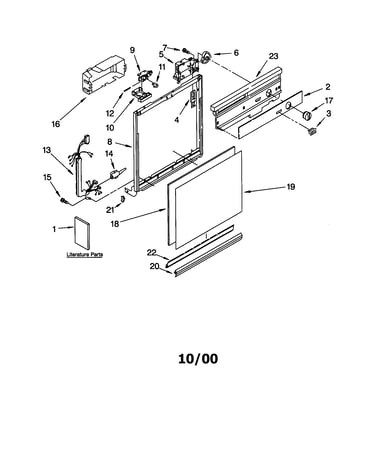 Frame and console
