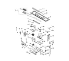 Kenmore 66569619991 interior and ventilation diagram