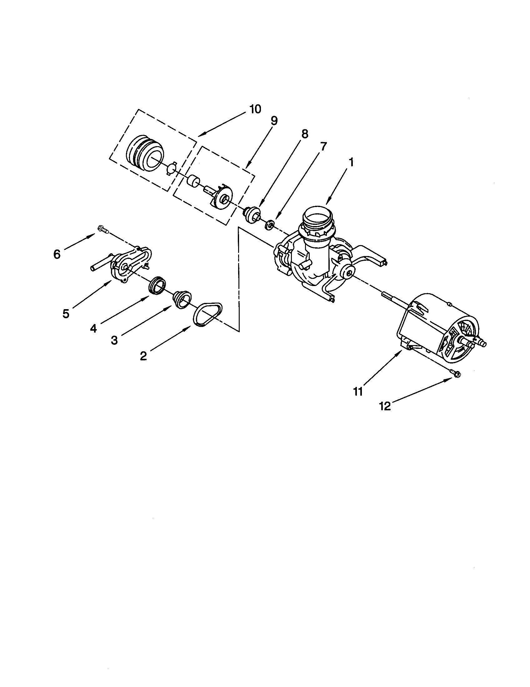 Pump and motor