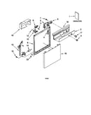 Frame and console