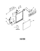 Frame and console