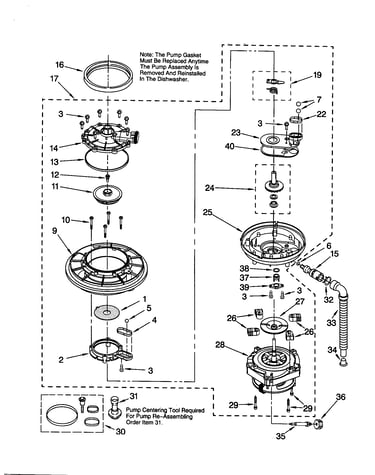 Pump and motor
