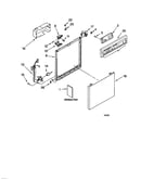 Frame and console