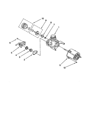 Pump and motor
