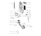 Eureka 4670AT motor cover diagram