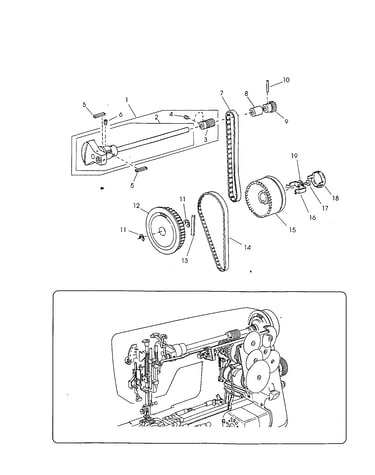 Upper shaft