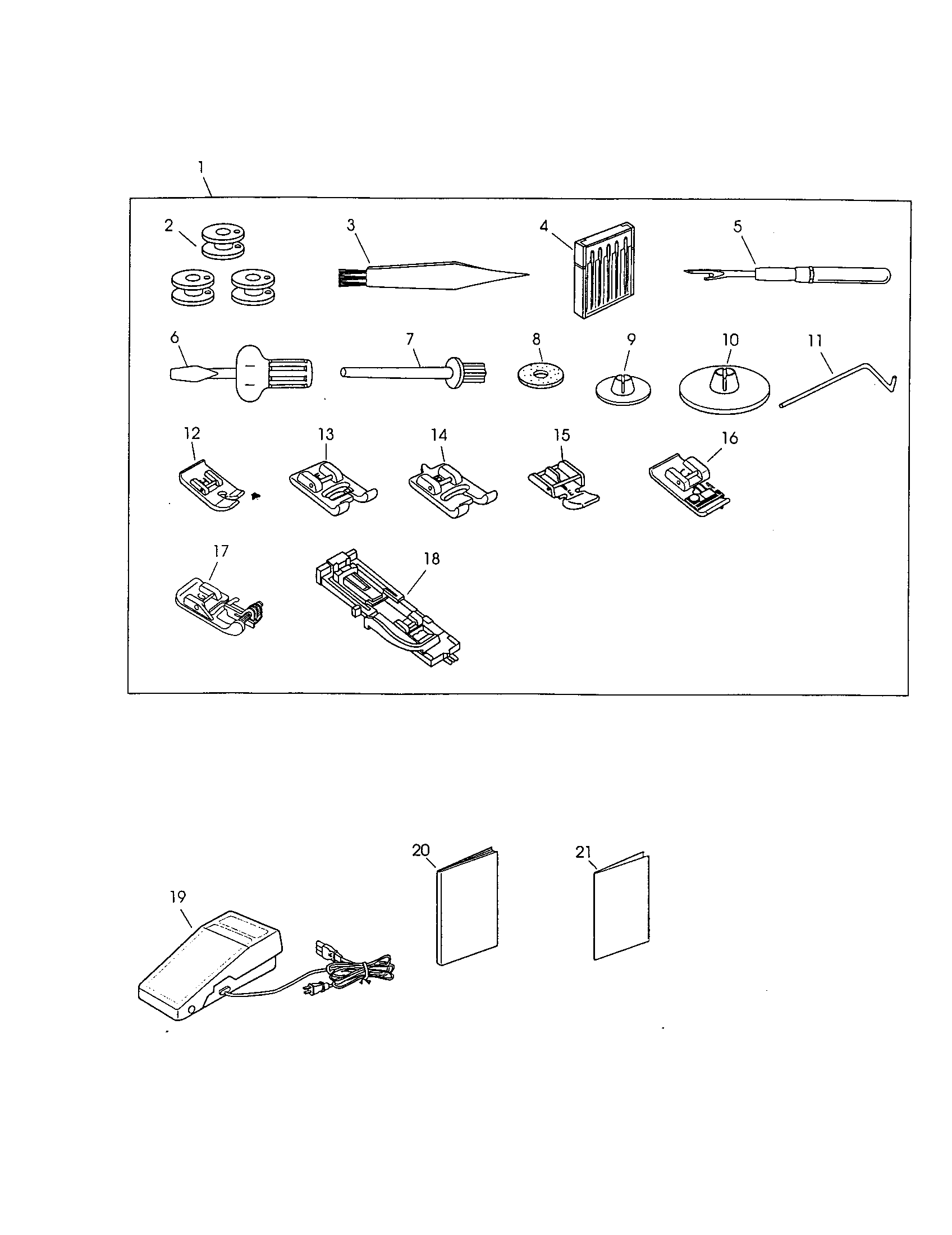 Accessory set