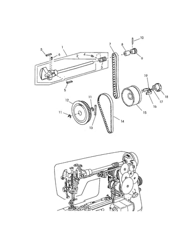 Upper shaft