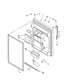 Refrigerator door
