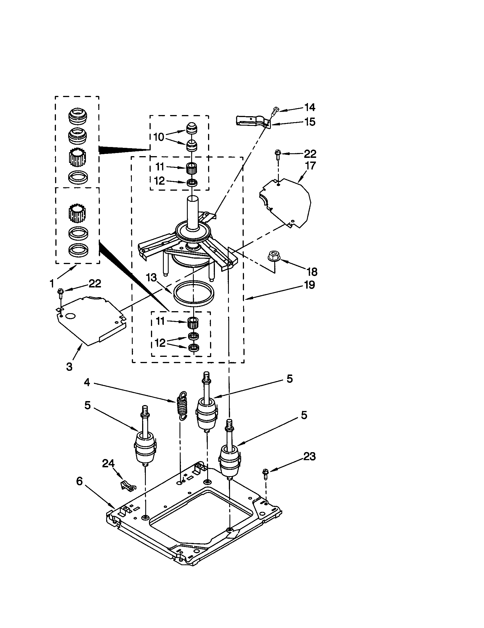 Machine base