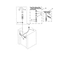 Whirlpool LTG5243DT2 washer water system diagram