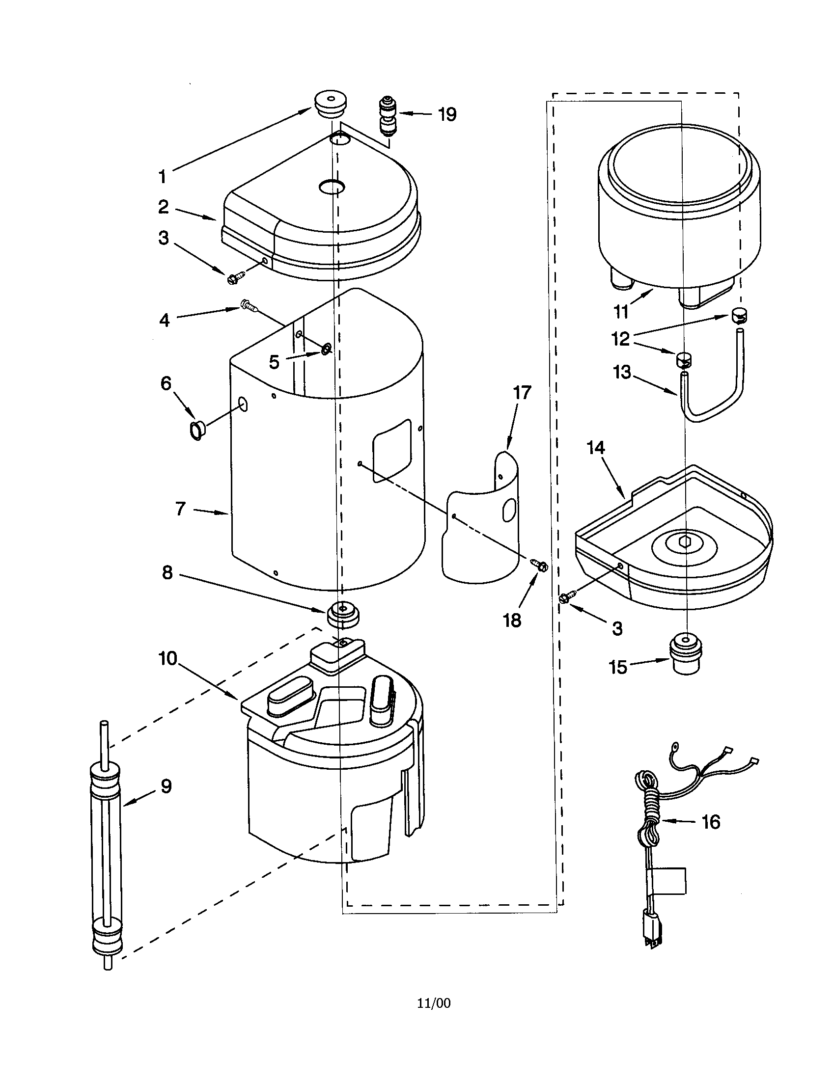 OUTER COVER AND INSULATION