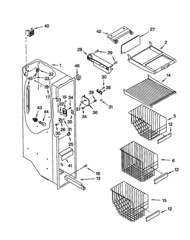Freezer liner