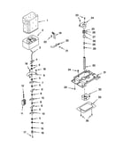 Motor and ice container