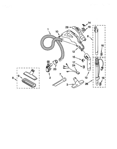 Hose and attachments