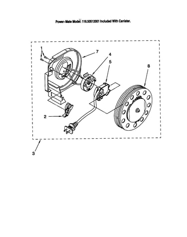 Power cord reel