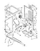 Dryer cabinet and motor