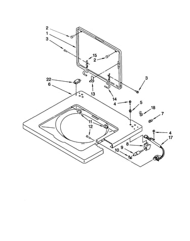 Washer top and lid