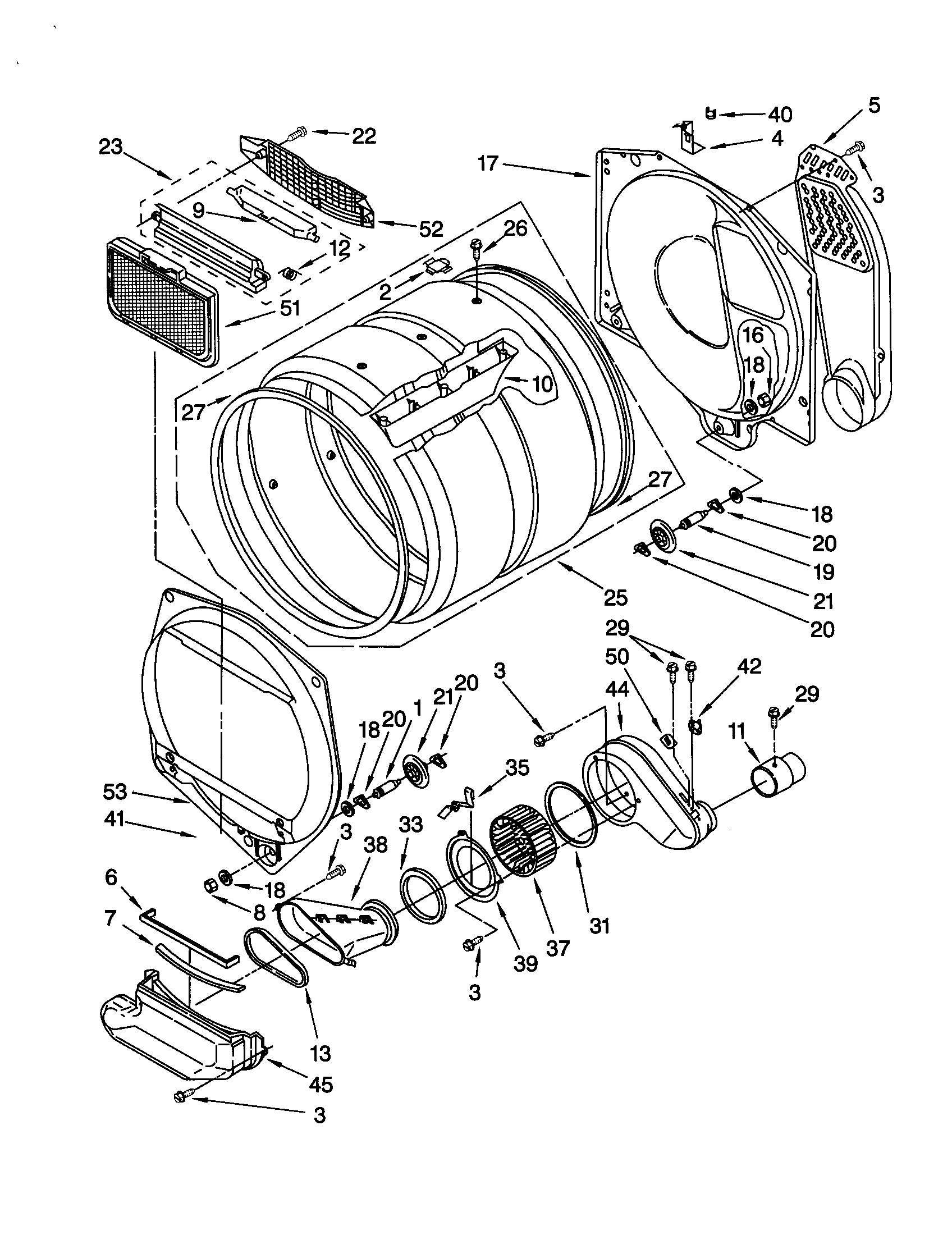 DRYER BULKHEAD