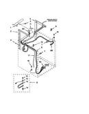 Dryer support and washer