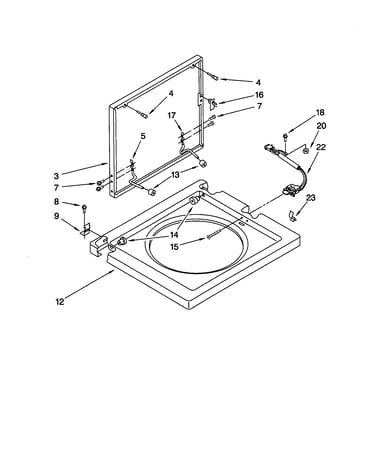 Washer top and lid