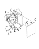 Washer cabinet