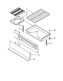 Drawer and broiler