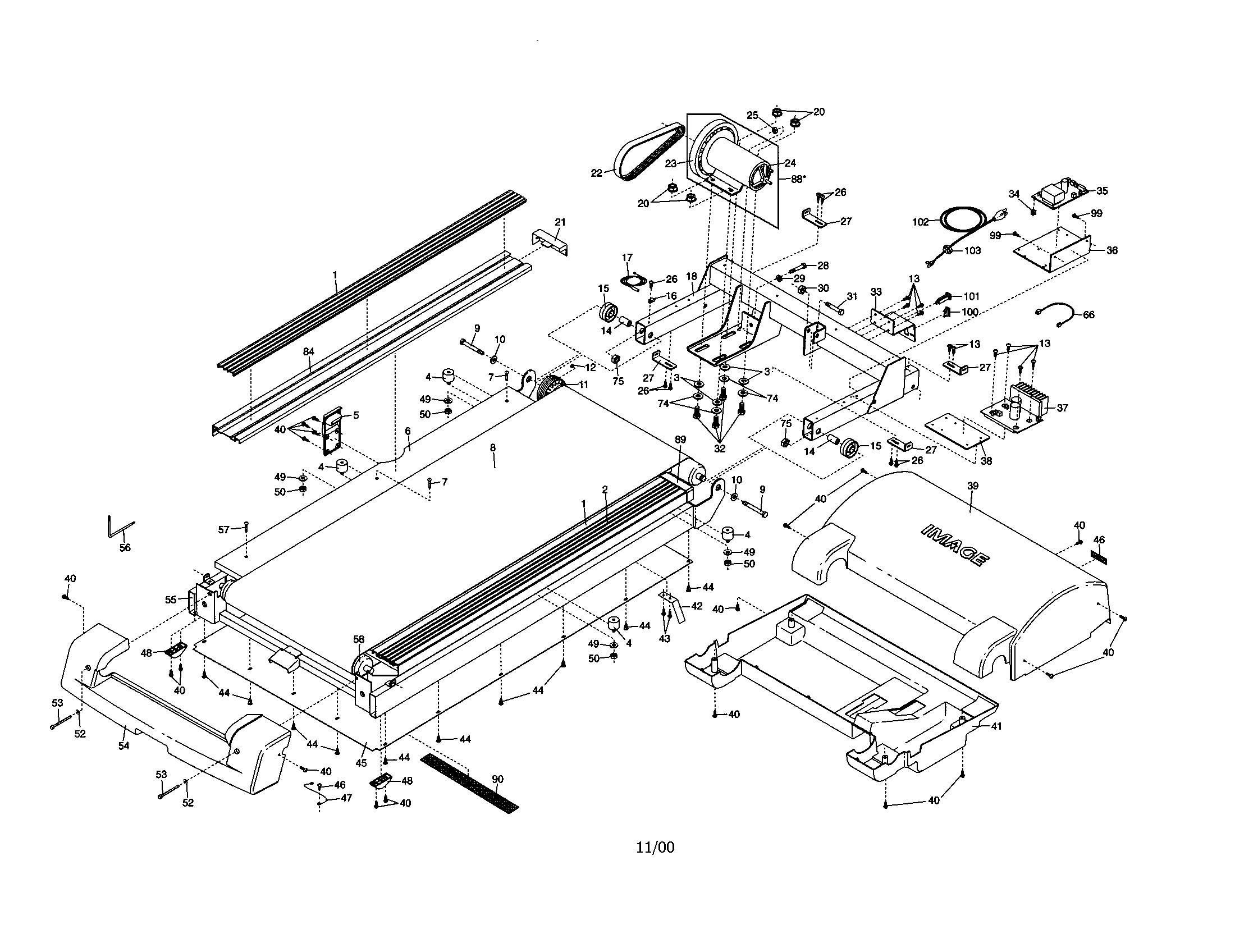 TREADMILL BELT