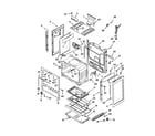 Whirlpool SF340BEHW1 chassis diagram