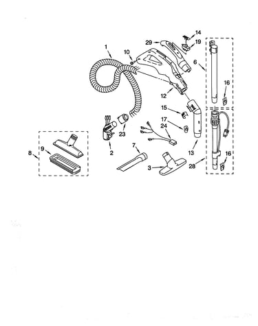 Hose and attachments