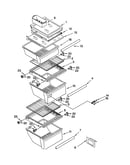 Refrigerator shelf