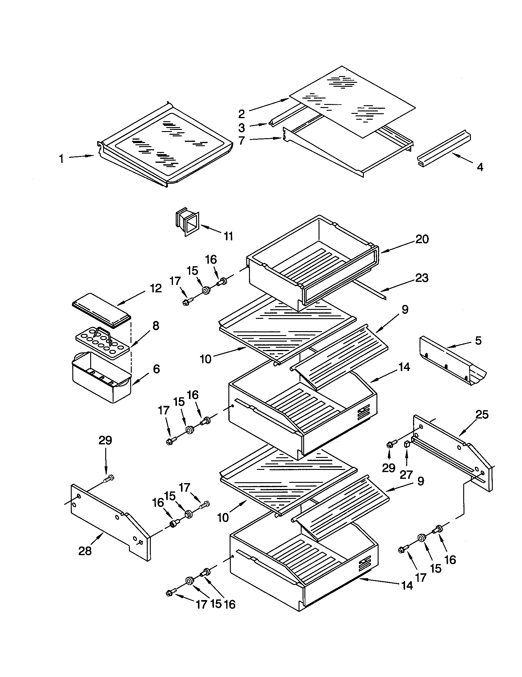 REFRIGERATOR SHELF