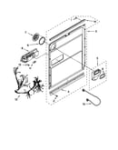 Door and latch