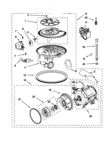 Pump and motor