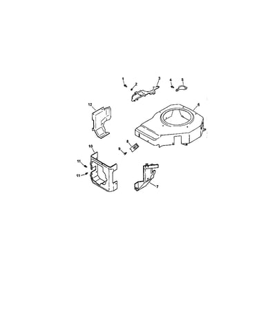 Blower housing and baffles