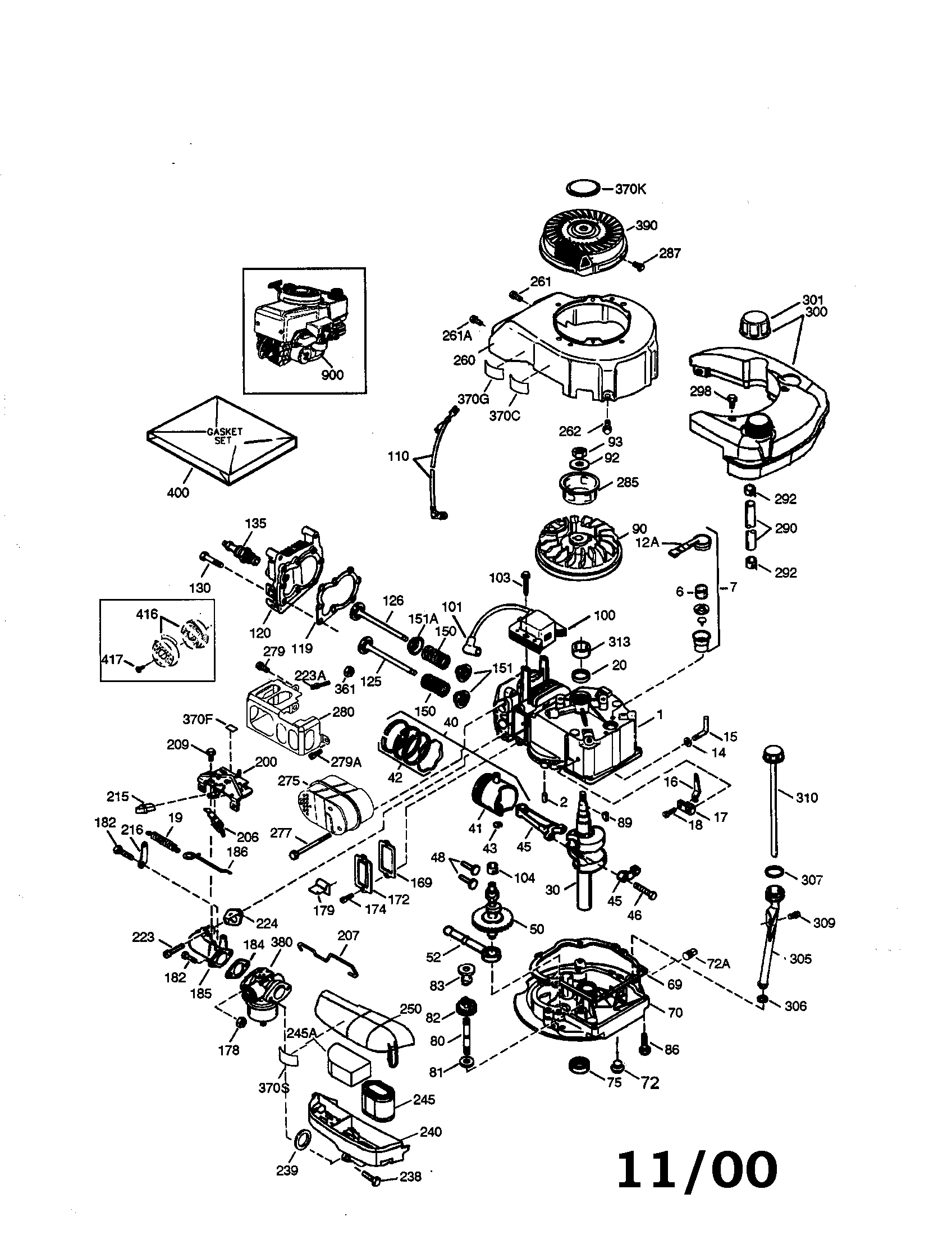 Craftsman 4-cycle engine