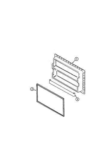 Freezer inner door