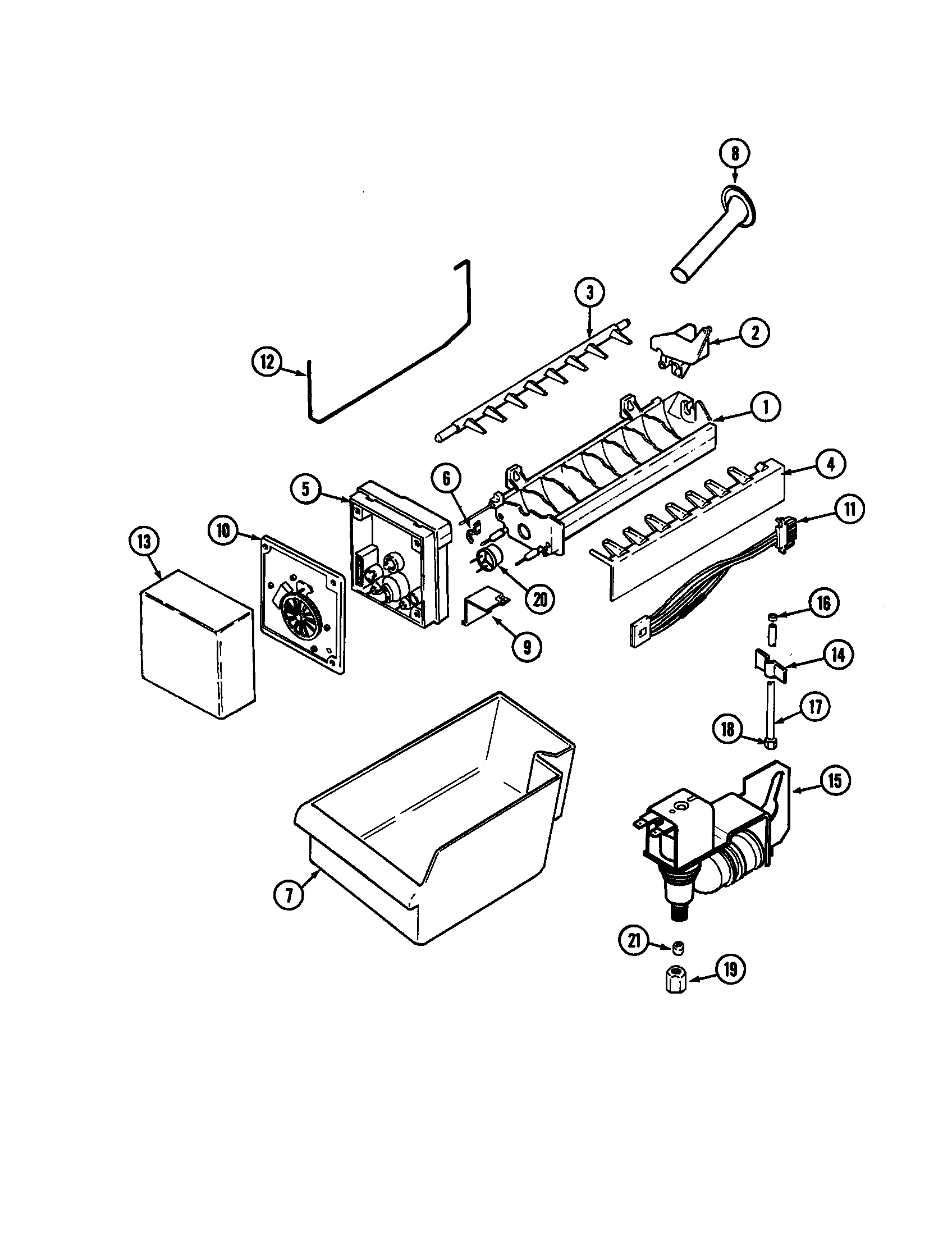 OPTIONAL ICEMAKER KIT-UKI1000AXX